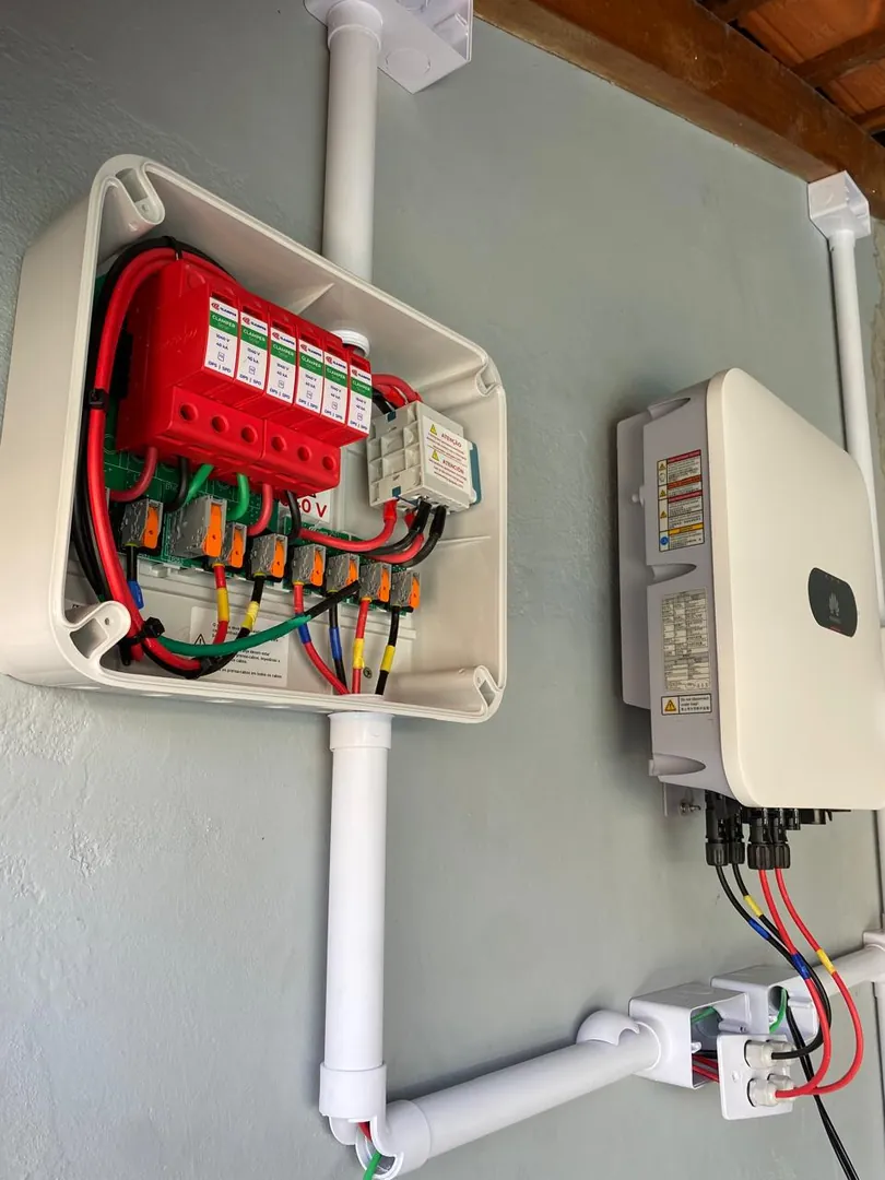 Sistema fotovoltaico — LS Elétrica